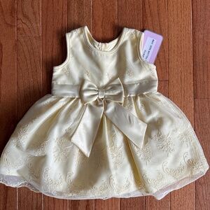Katie May Yellow Toddler Dress 3-6 Month